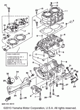 CYLINDER - CRANKCASE