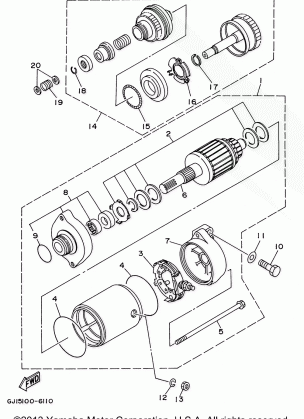 STARTING MOTOR