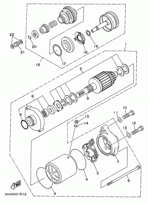 STARTING MOTOR