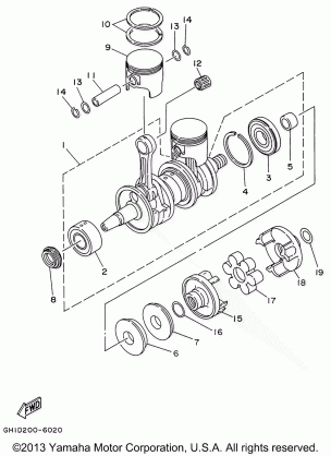 CRANKSHAFT PISTON