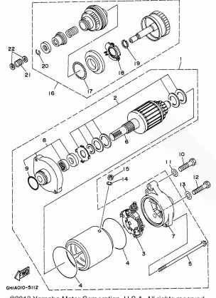 STARTING MOTOR