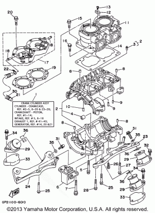 CYLINDER - CRANKCASE