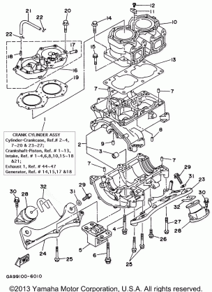 CYLINDER - CRANKCASE