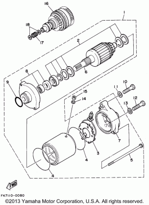 STARTING MOTOR