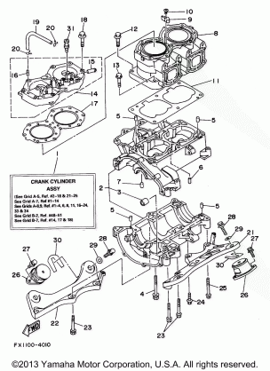 CYLINDER - CRANKCASE