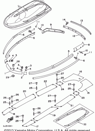 GUNWALE MAT