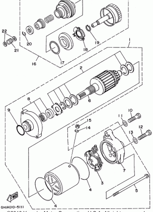 STARTING MOTOR