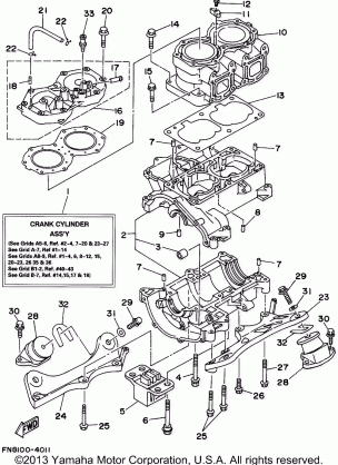 CYLINDER - CRANKCASE