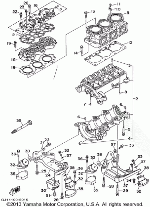 CYLINDER - CRANKCASE