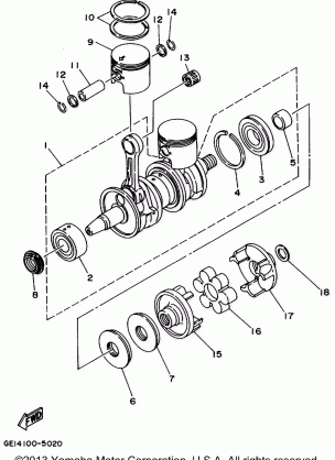 CRANKSHAFT PISTON