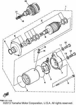 STARTING MOTOR