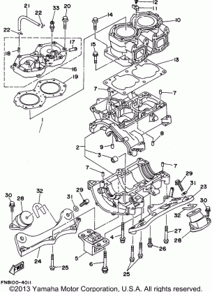 CYLINDER - CRANKCASE