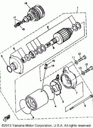 STARTING MOTOR