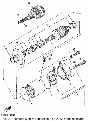 STARTING MOTOR