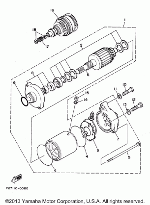 STARTING MOTOR