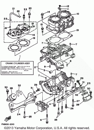 CYLINDER CRANKCASE