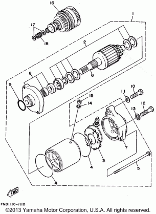 STARTING MOTOR