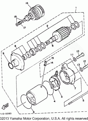 STARTING MOTOR