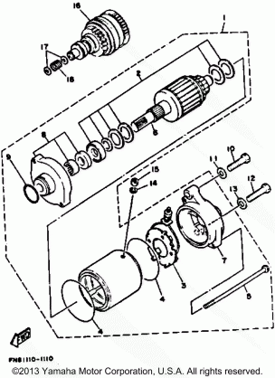 STARTING MOTOR