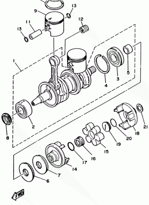 CRANKSHAFT - PISTON