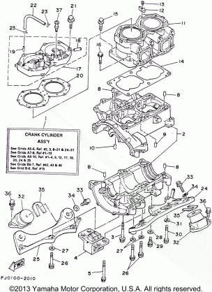 CYLINDER - CRANCASE