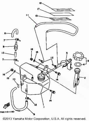 OIL TANK (FOR OIL INJECTION)