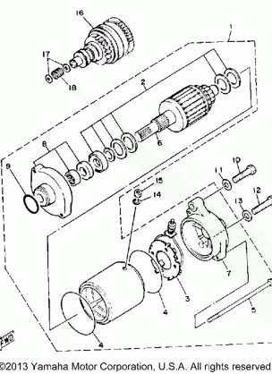 STARTING MOTOR