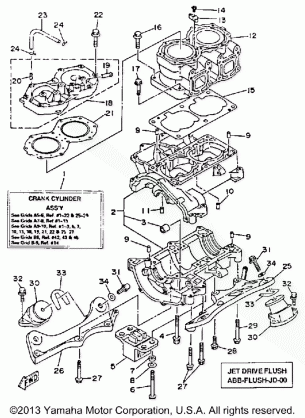 CYLINDER - CRANKCASE