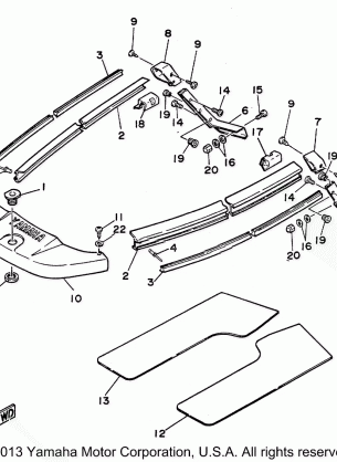 GUNWALE MAT