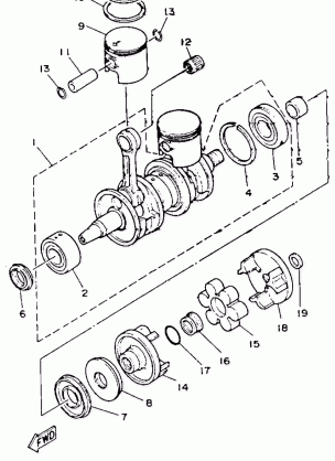 CRANKSHAFT PISTON