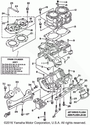 CYLINDER - CRANKCASE