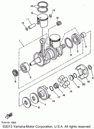 CRANKSHAFT - PISTON