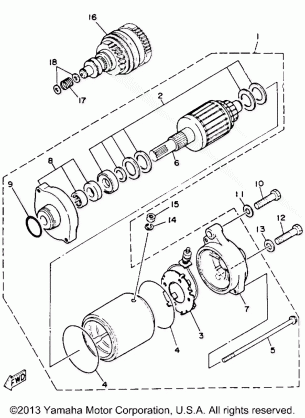 STARTING MOTOR