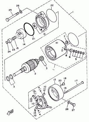 STARTING MOTOR