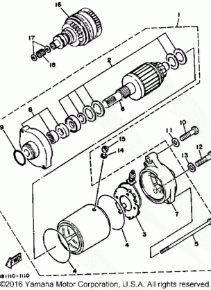 STARTING MOTOR