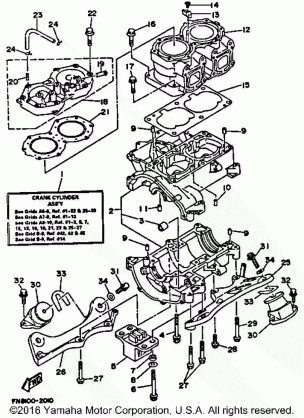 CYLINDER - CRANKCASE