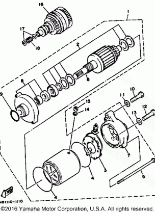 STARTING MOTOR