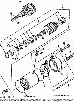 STARTING MOTOR