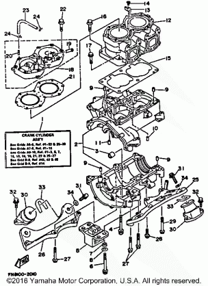 CYLINDER - CRANKCASE