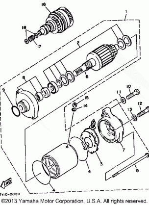 STARTING MOTOR