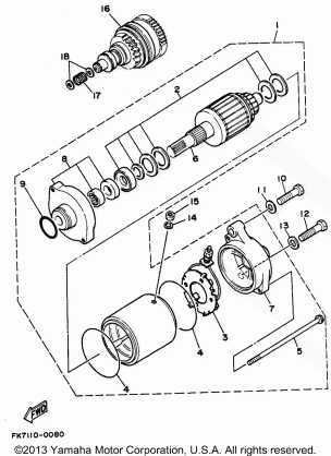 STARTING MOTOR