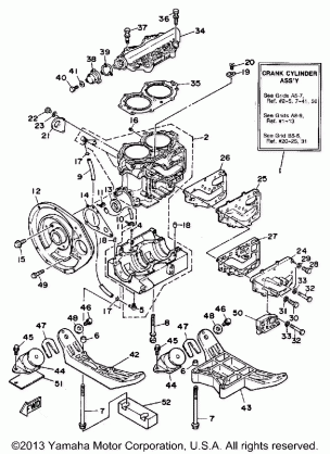 CRANKCASE - CYLINDER