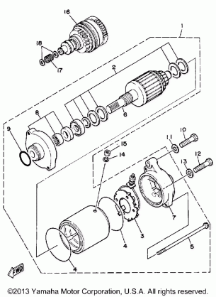 STARTING MOTOR