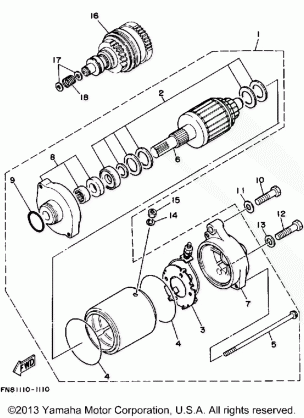 STARTING MOTOR