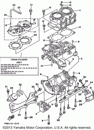 CYLINDER - CRANKCASE