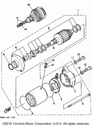 STARTING MOTOR