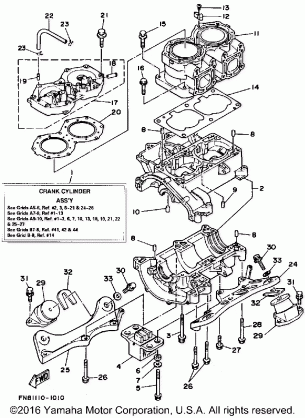 CYLINDER - CRANKCASE