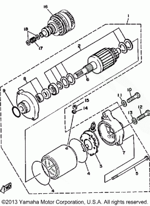 STARTING MOTOR