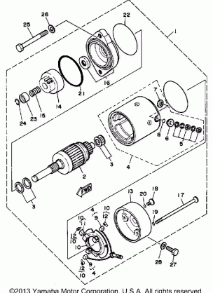 STARTING MOTOR