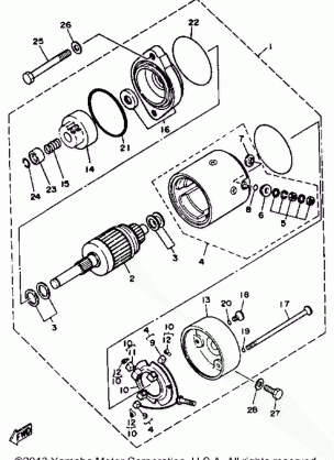 STARTING MOTOR